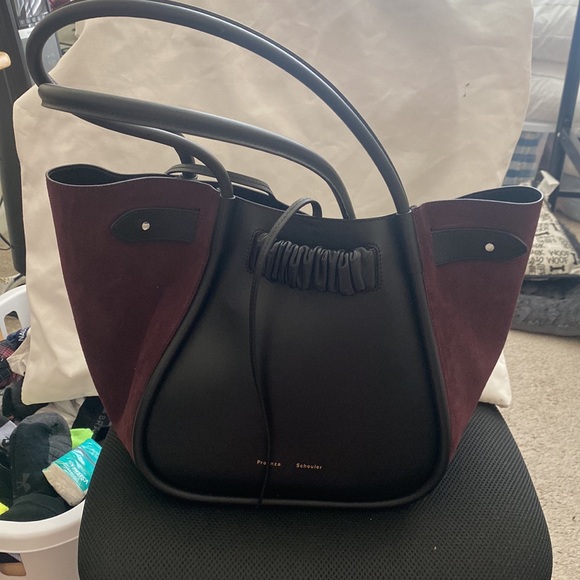 Proenza Schouler Suede Ruched Tote - Picture 3 of 7